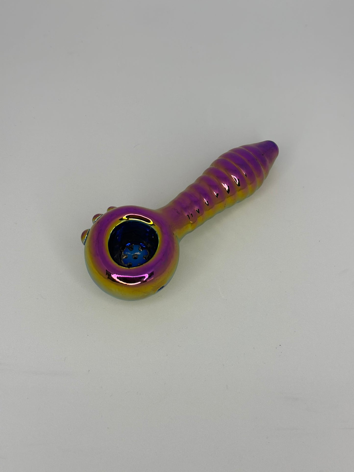 PIPA VIDRIO ELECTROPINTADA CON FILTRO 10CM.