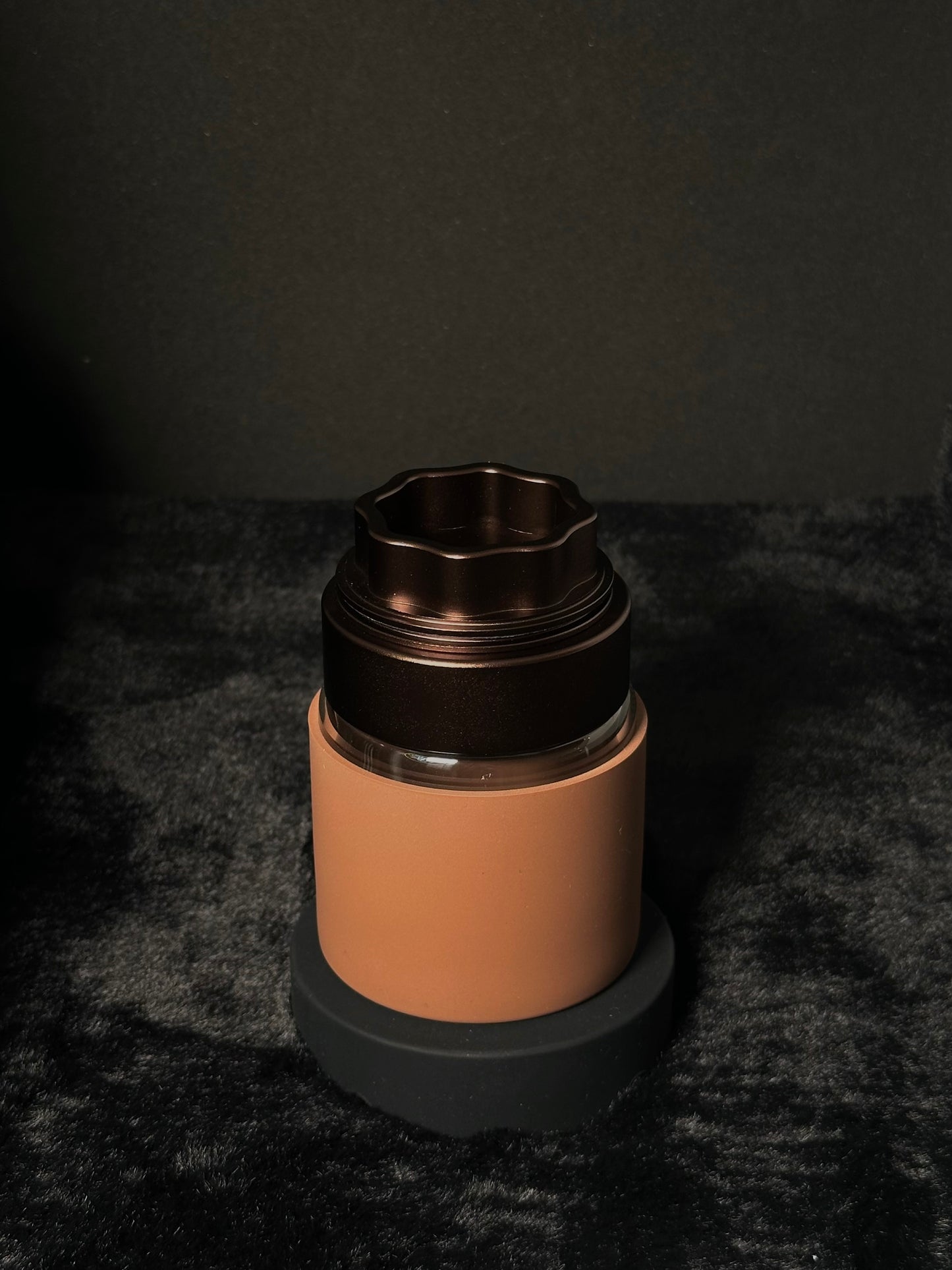 GRINDER DE ALUMINIO CONTENEDOR DE VIDRIO 100MM
