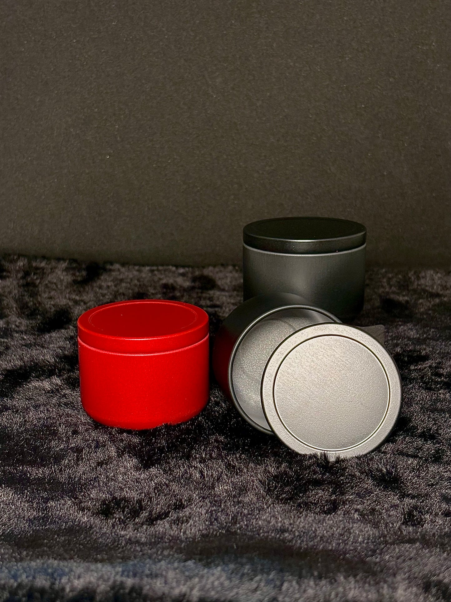 RECIPIENTE ALMACENAMIENTO ALUMINIO CON TAPA