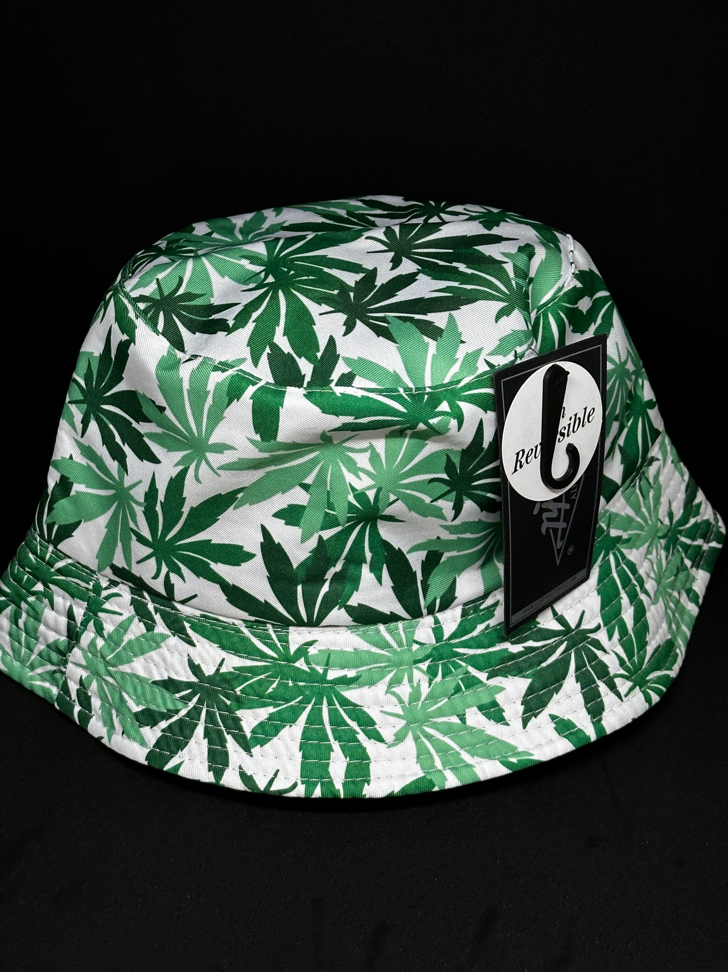BUCKET HAT HOJAS DE WEED