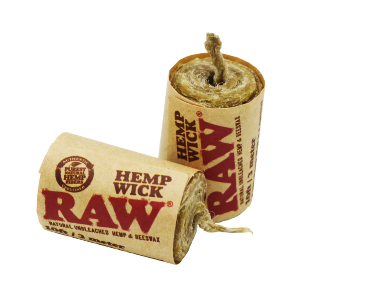 RAW / HEMP WICK / 6 METROS