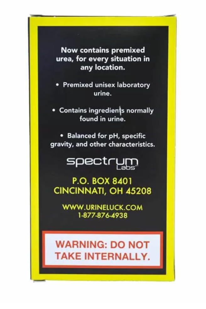 QUICK FIX PLUS / ORINA SINTÉTICA / BLACK BOX