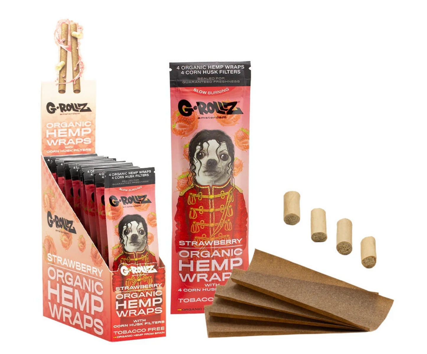 G ROLLZ POP / WRAPS CAÑAMO ORGANICO