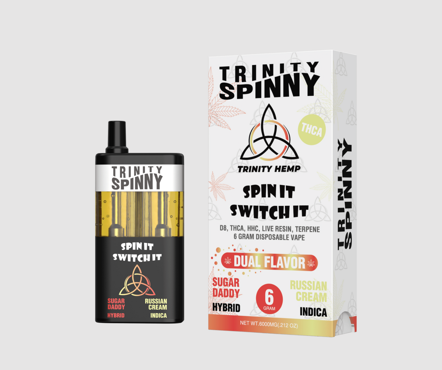 TRINITY HEMP / SPINNY / 6G. / DOBLE USO