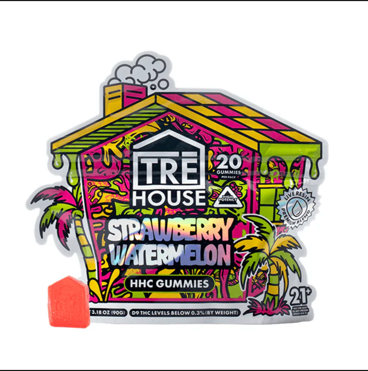 TREE HOUSE GOMITAS HHC 500MG.