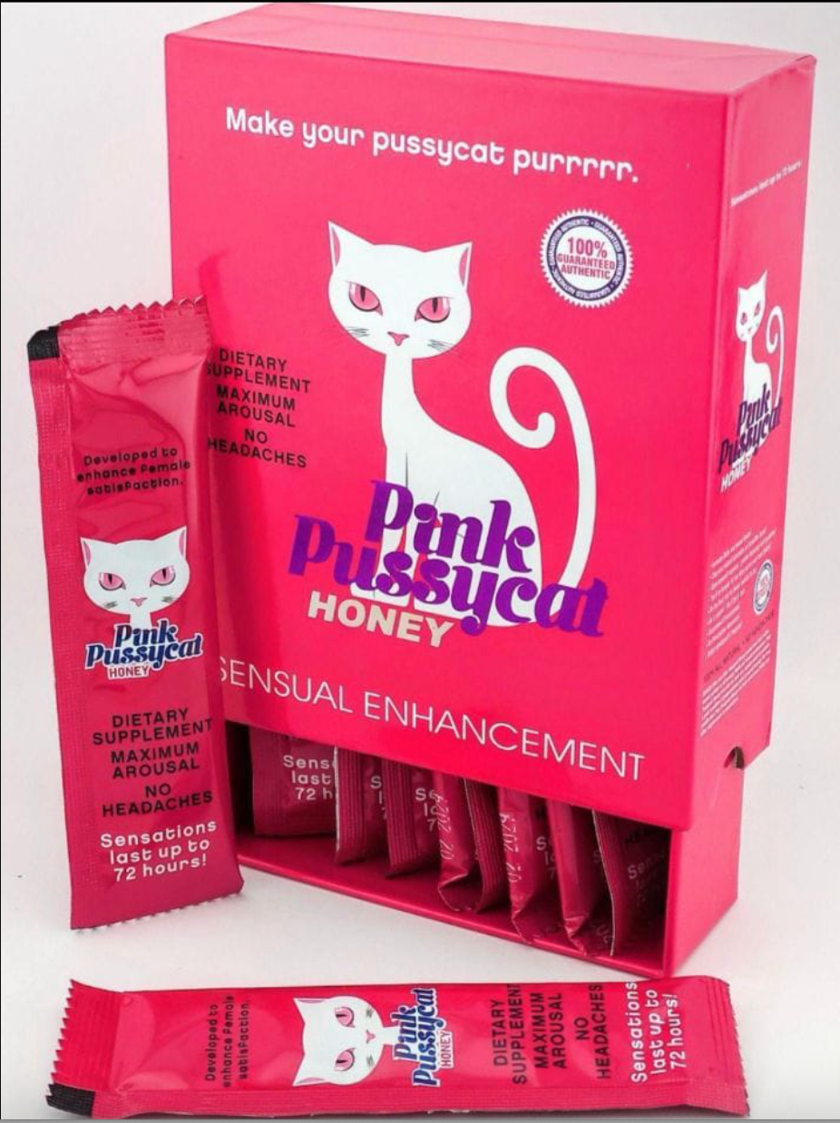 PINK PUSSYCAT MIEL POTENCIADOR SEXUAL PARA MUJERES
