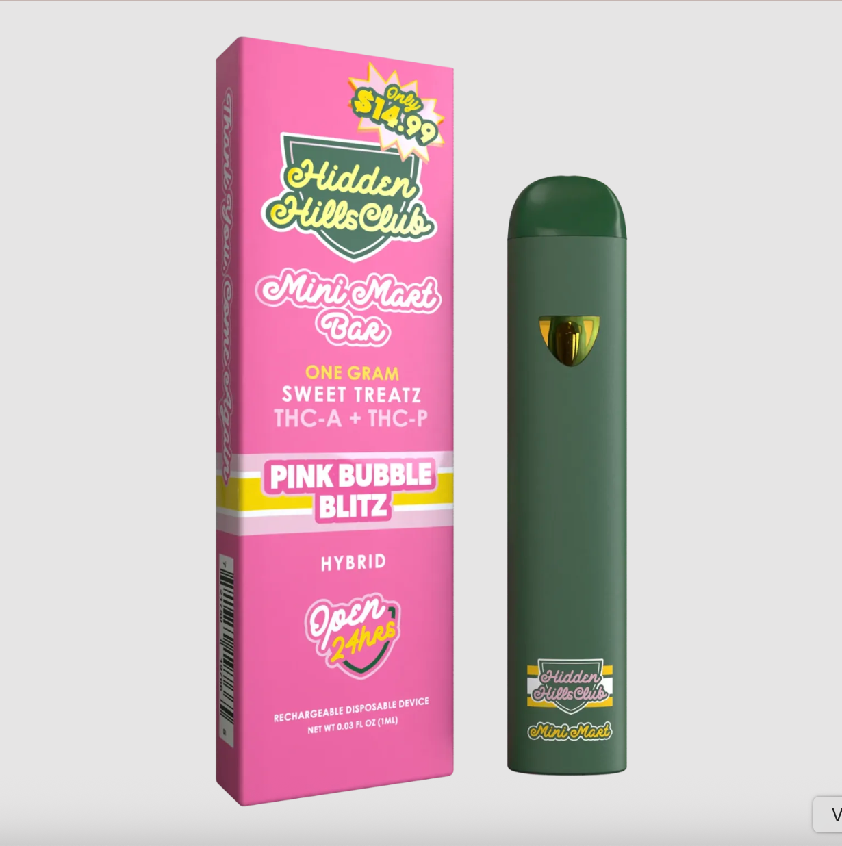 HIDDEN HILLS / MINI MART / SWEET TREATZ / DESECHABLE 1G