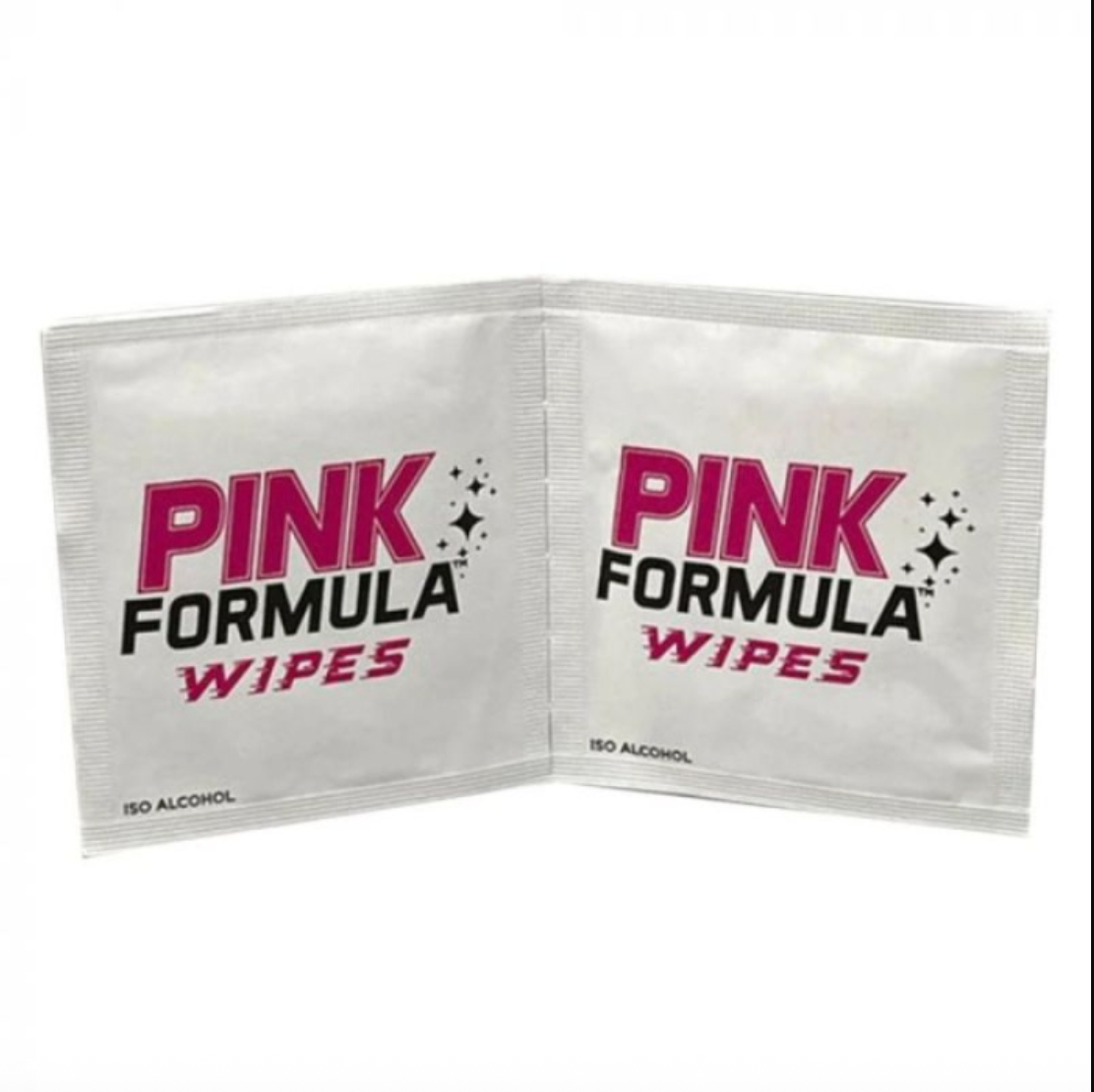 PINK FORMULA / TOALLITAS LIMPIADORAS / ALCOHOL ISOPROPILICO 70%