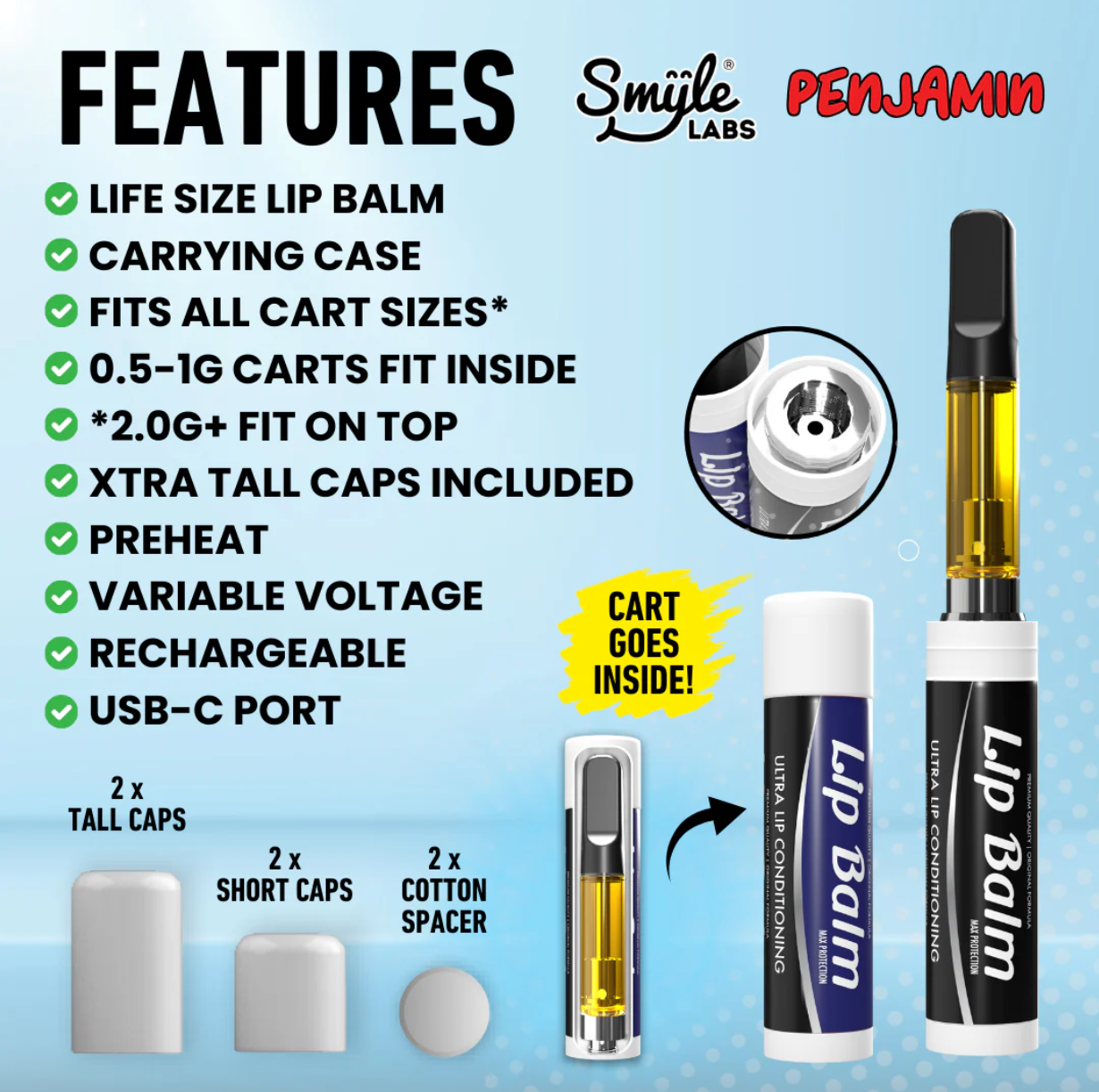 SMYLE PENJAMIN PLUMITA SECRETA BALSAMO LABIAL