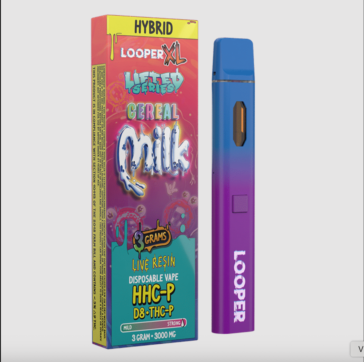 LOOPER XL LIFTED SERIES THC-P / THC-A / HHC LIVE RESIN