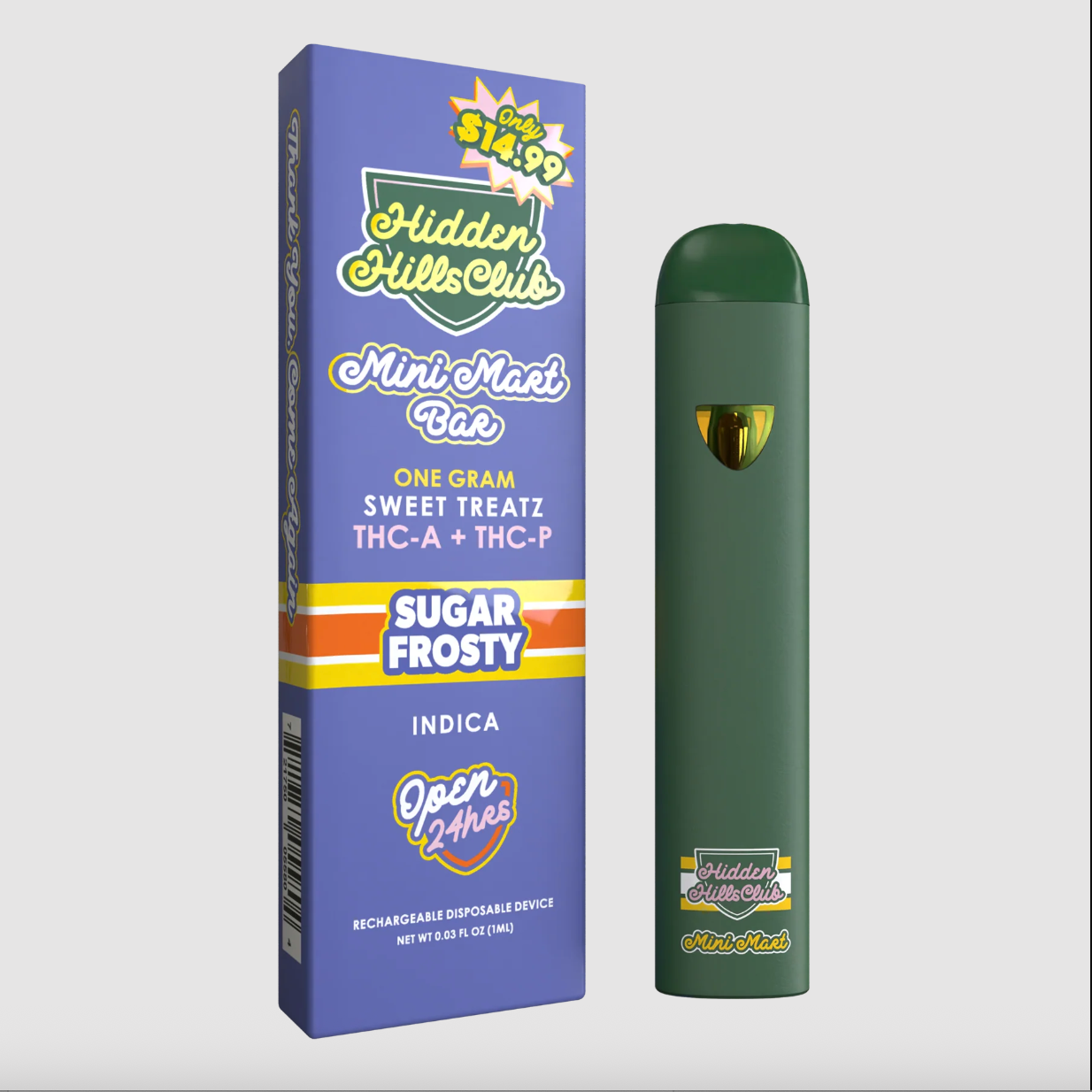 HIDDEN HILLS / MINI MART / SWEET TREATZ / DESECHABLE 1G