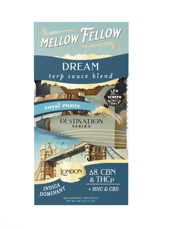 MELLOW FELLOW / TERP SAUCE BLEND / 5G / DISPOSABLE