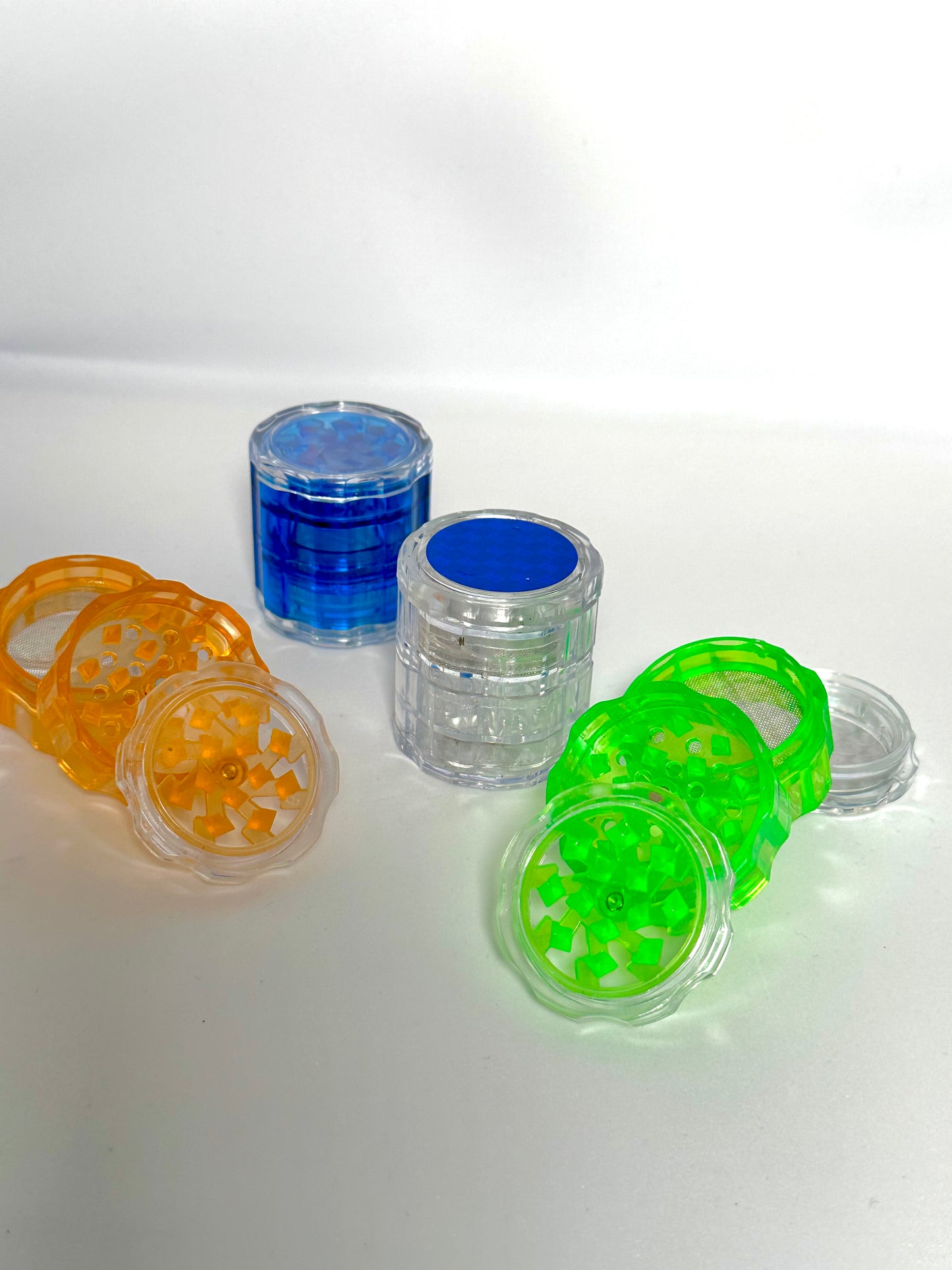 GRINDER DE PLASTICO DE 5 NIVELES