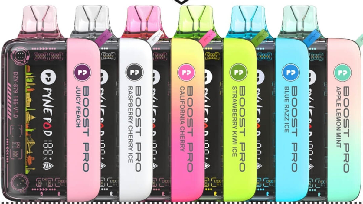 PYNE POD / BOOST PRO / 20,000 PUFF / 5%