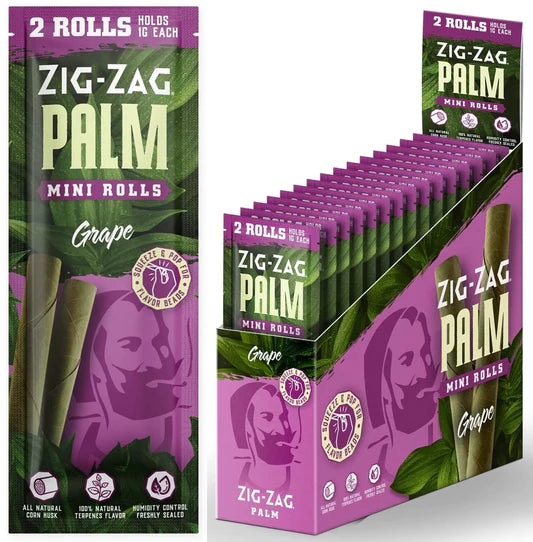 ZIG ZAG MINI ROLLS HOJA DE PALMA