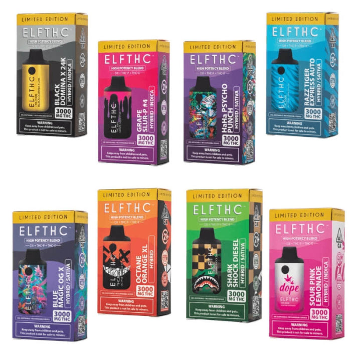 ELF THC / EDICION LIMITADA / HIGH POTENCY / 3G