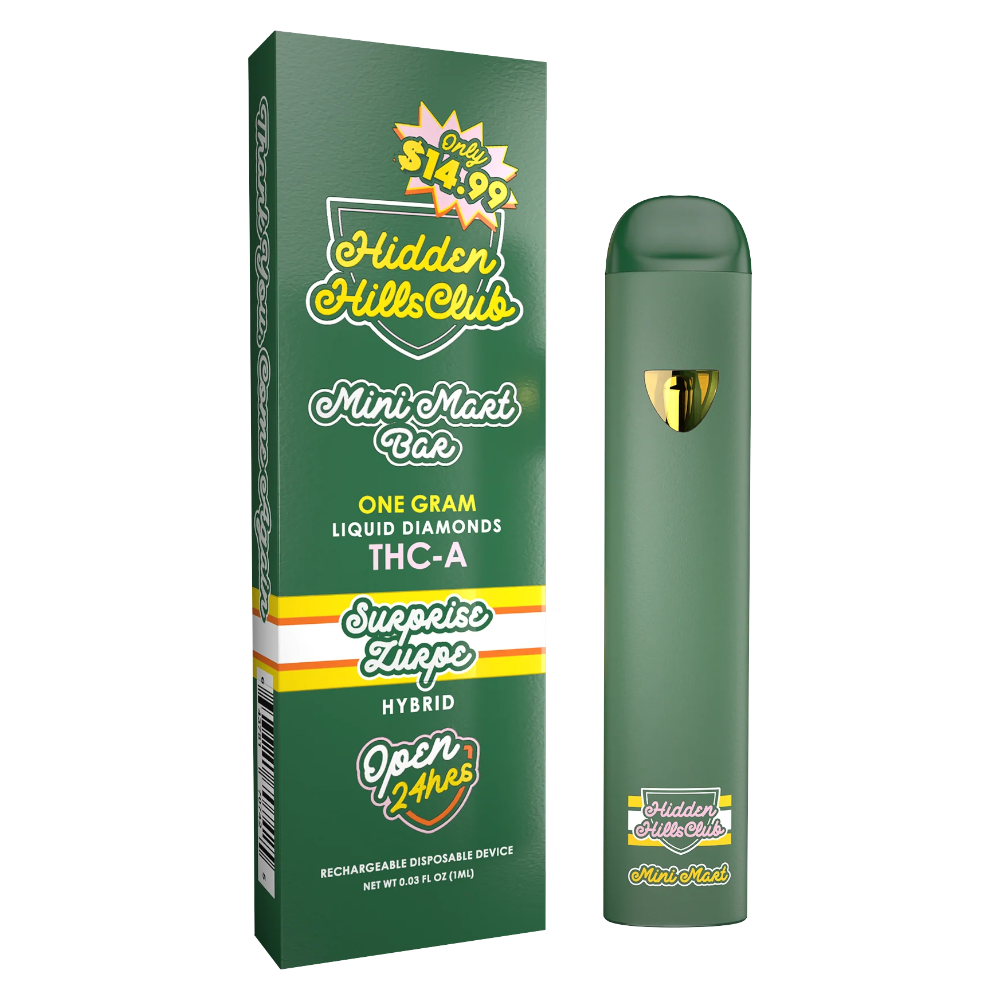 HIDDEN HILLS MINI MART 1 G DISPOSABLE