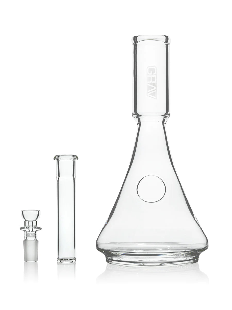 DECO BEAKER BONG DE GRAV CON SILICON