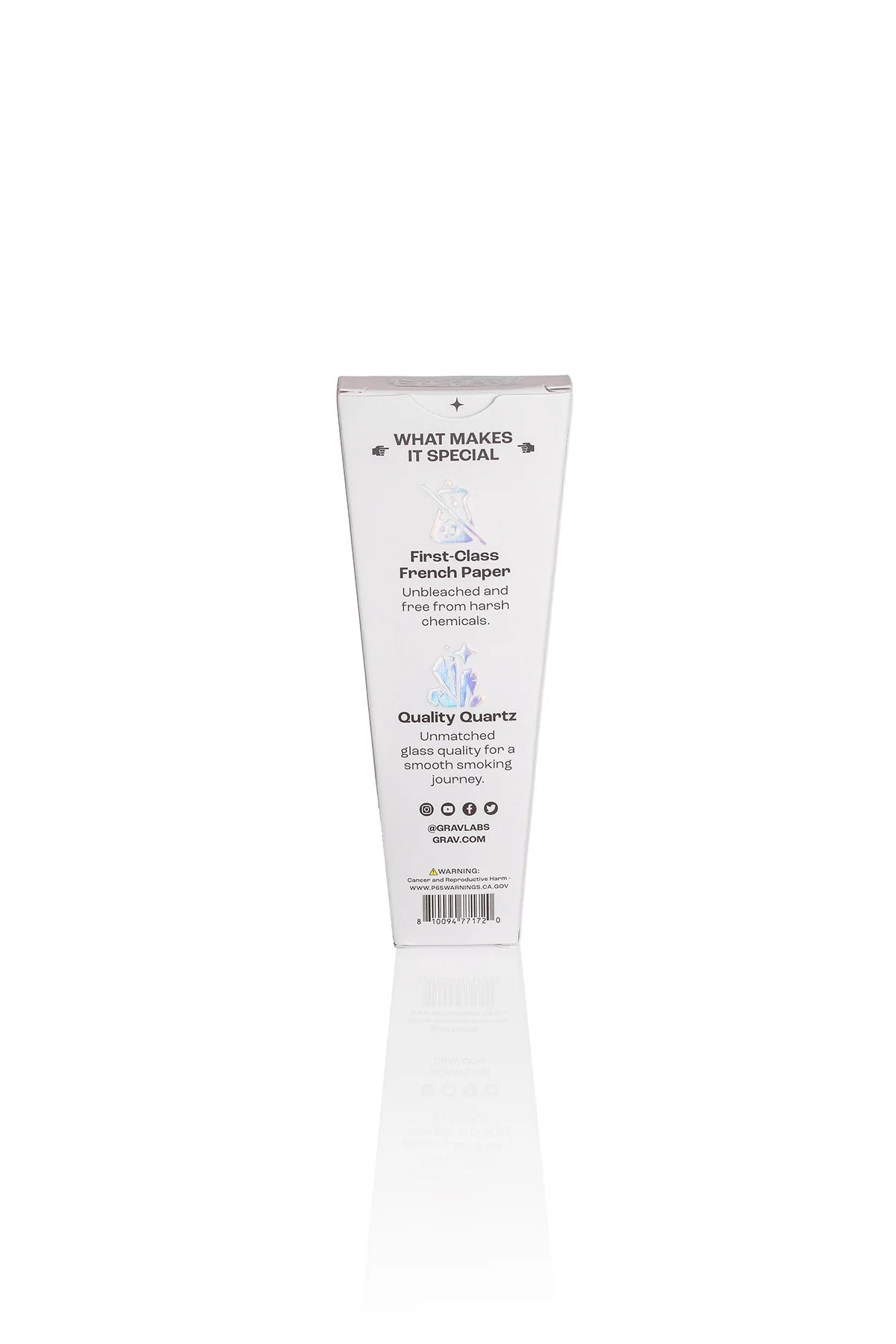 GRAV - SHORT KINGS -FILTRO DE CUARZO - 70MM