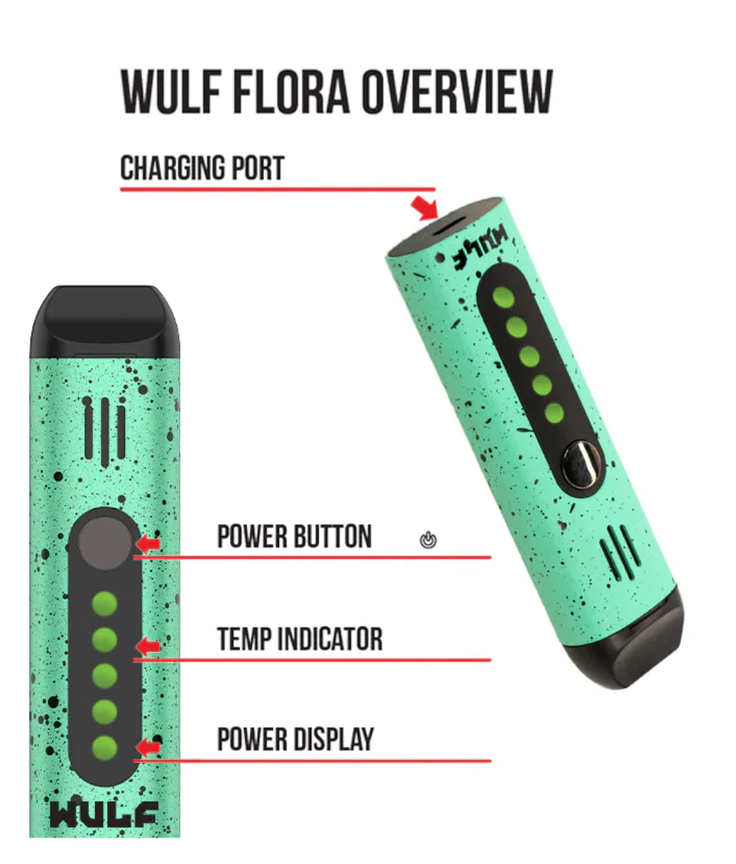 VAPORIZADOR HERBAL WULF MODS