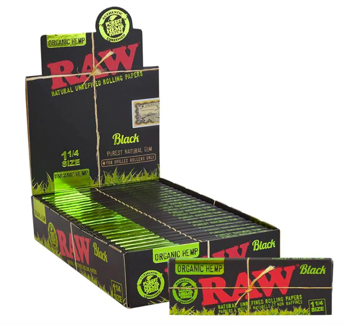 RAW BLACK CAÑAMO ORGANICO