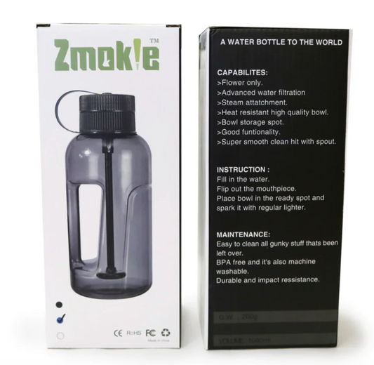 ZMOKIE BOTELLA DE AGUA BONG