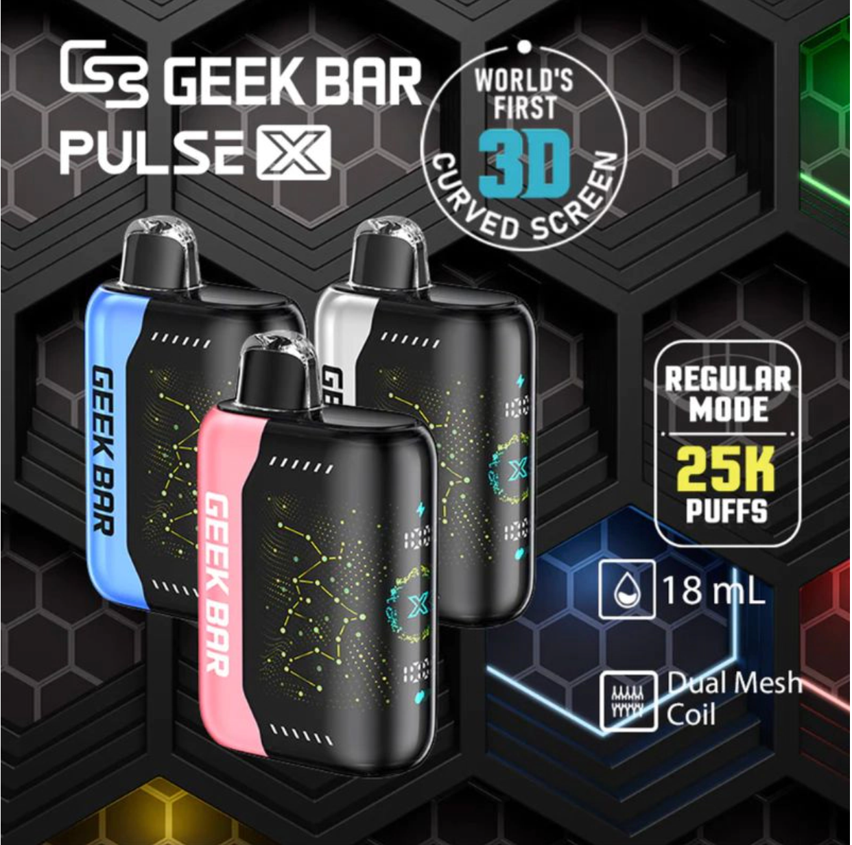 GEEK BAR PULSE X 25,000 PUFF