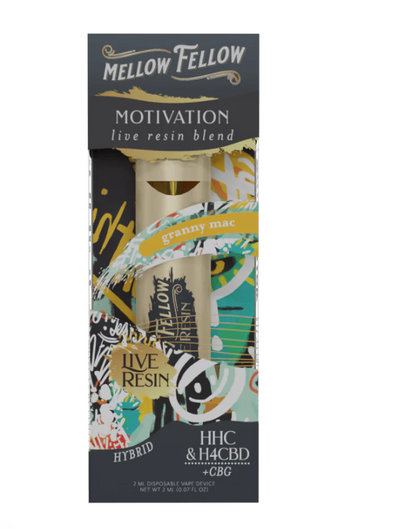 MELLOW FELLOW LIVE RESIN 2G. DESECHABLE 2G