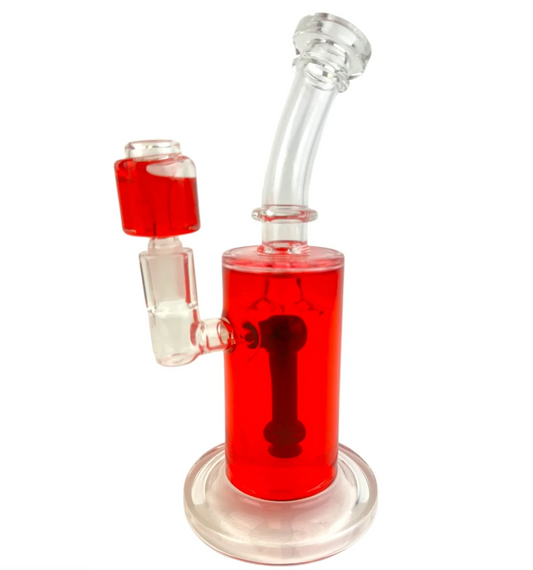 BONG GLYCERIN FREEZE - CUELLO INCLINADO-  WP344