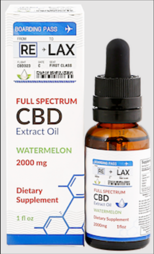 RE-LAX ACEITE DE CBD 2000MG