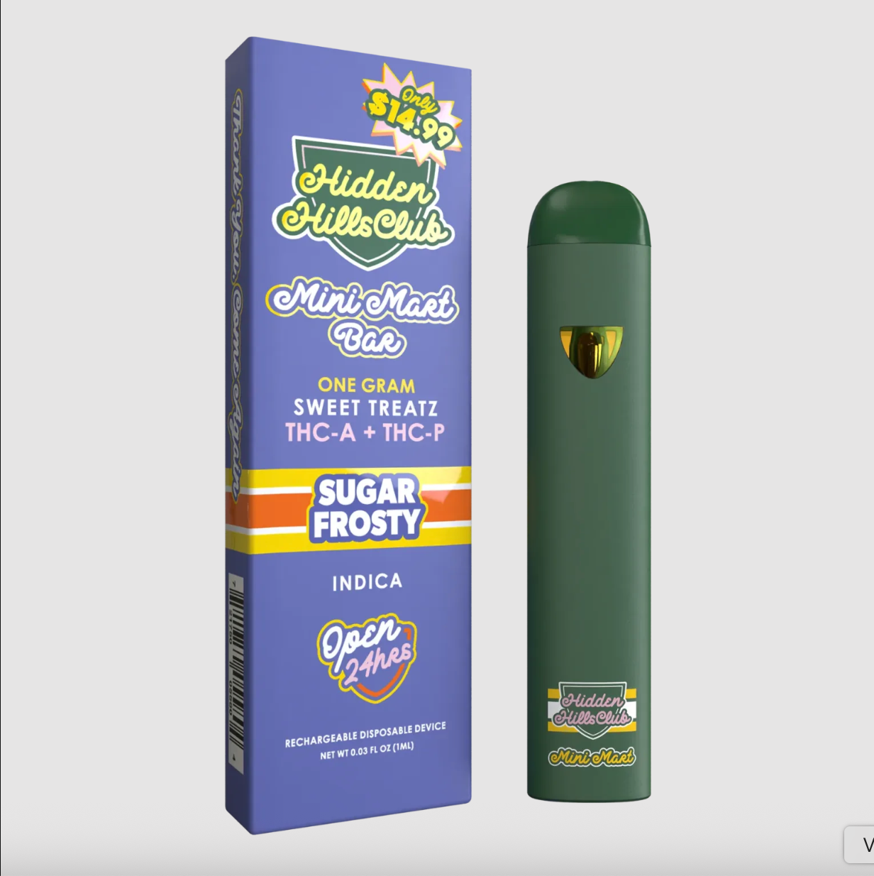 HIDDEN HILLS / MINI MART / SWEET TREATZ / DESECHABLE 1G