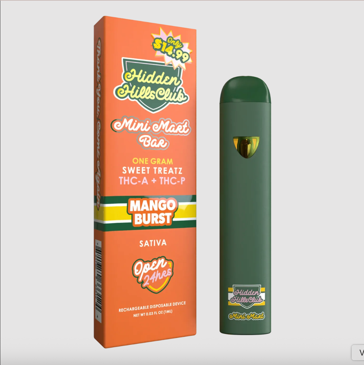 HIDDEN HILLS / MINI MART / SWEET TREATZ / DESECHABLE 1G