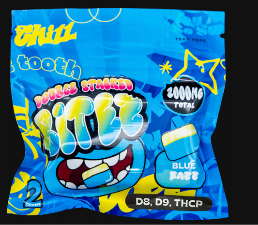 DOUBLE STACKED BITEZ / GOMITAS 2000 MG / D8 | D9 | THC-P | HHC-P