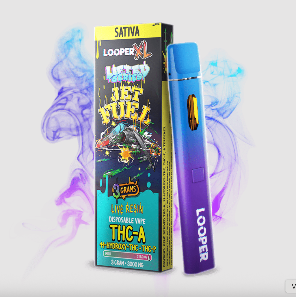 LOOPER XL LIFTED SERIES THC-P / THC-A / HHC LIVE RESIN