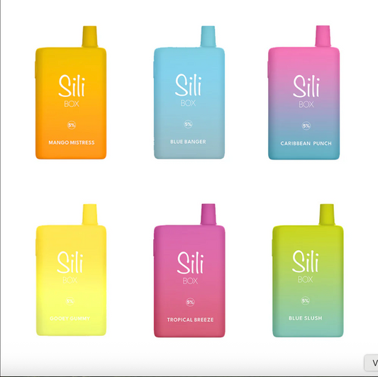 SILI BOX - VAPE NICOTINA DESECHABLE - 6,000 PUFF - 5%