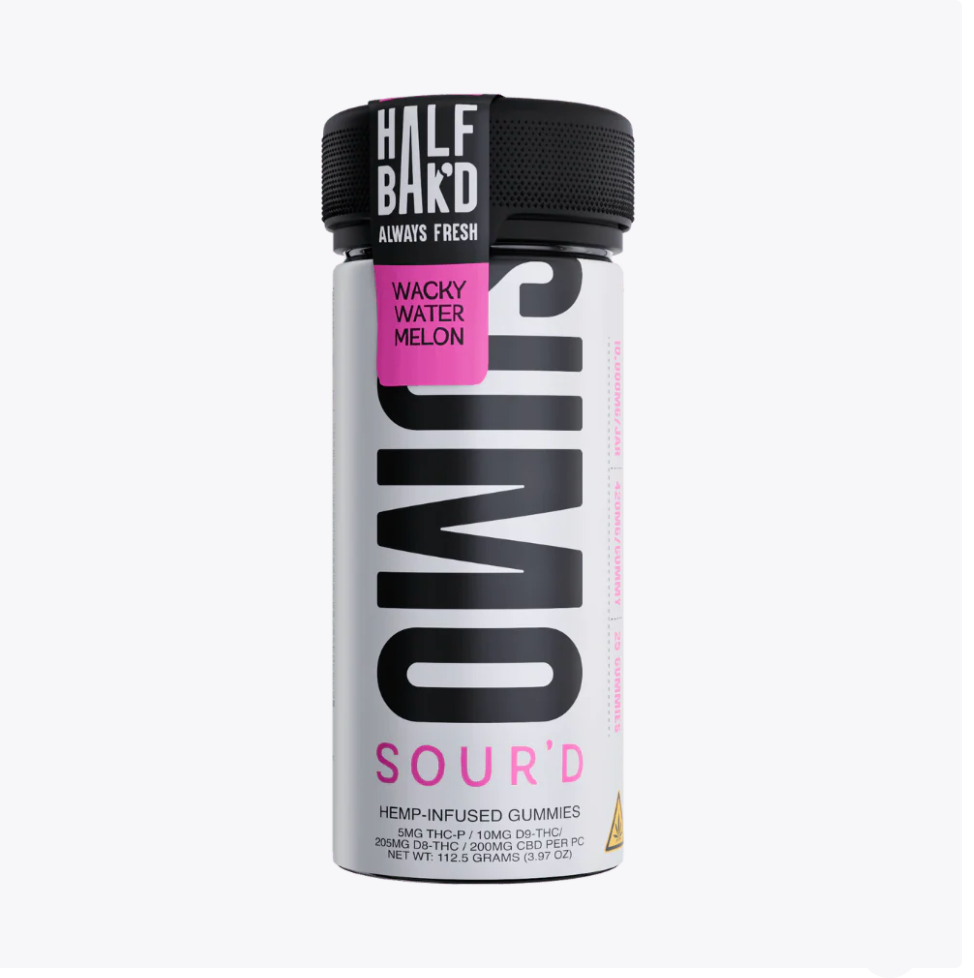 SUMO GUMMIES - SOUR EDITION - 10,000 MG - 25 PIEZAS