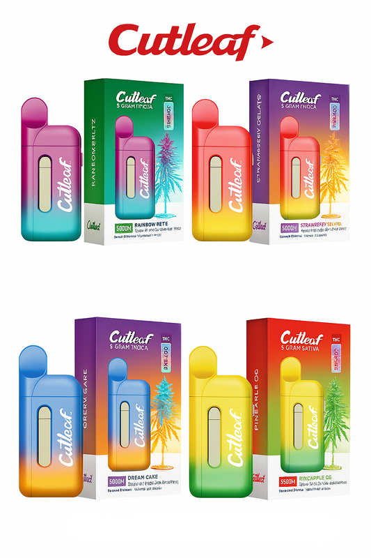 CUTLEAF LIVE ROSIN / DESECHABLE DE 5000 MG