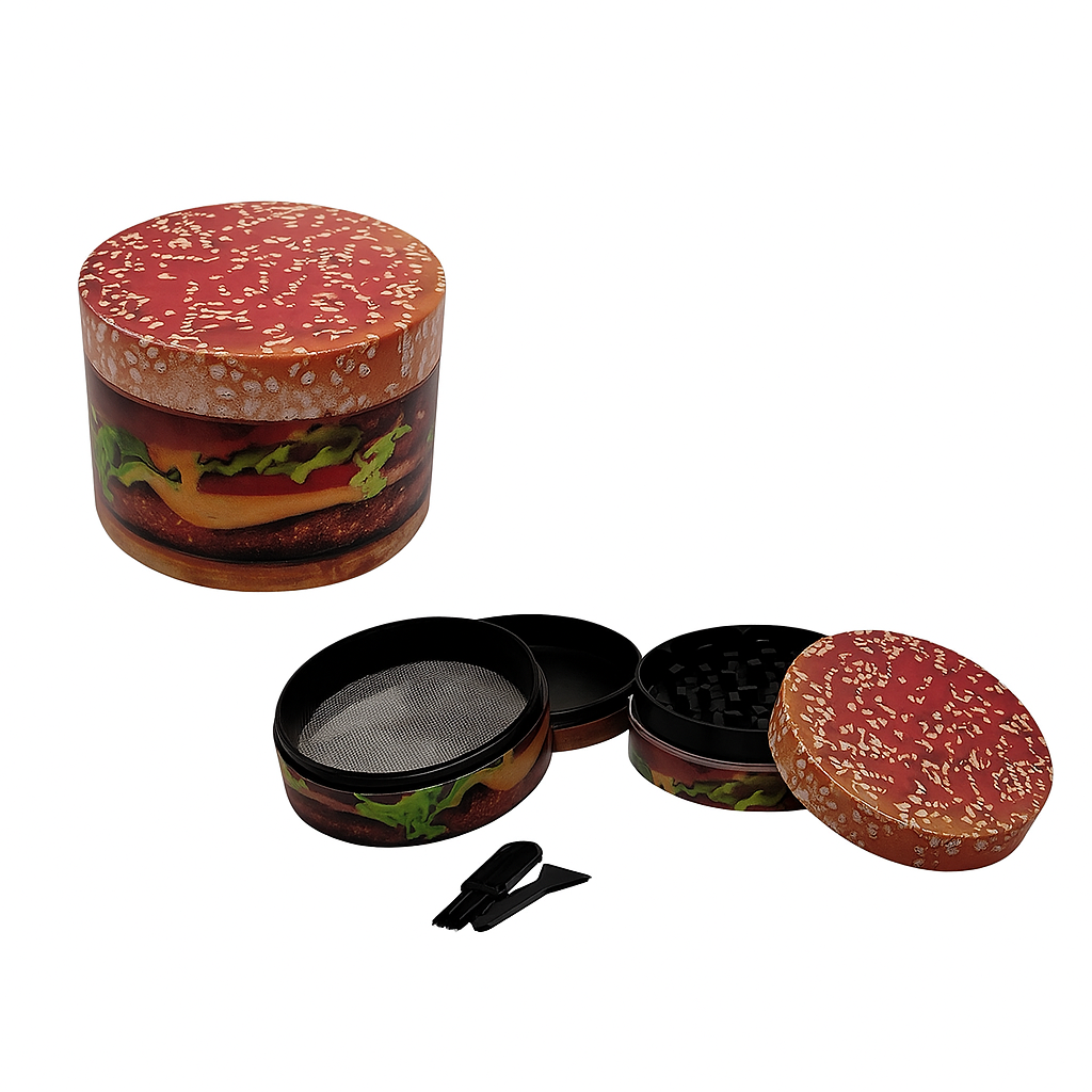 V SYNDICATE / GRINDER AFILADO / DISEÑO DE COMIDA / 63MM