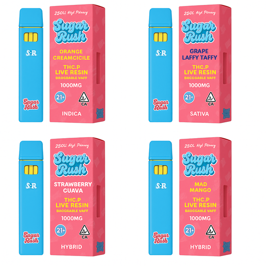 SUGAR RUSH / THCP / DESECHABLE DE 1 GRAMO