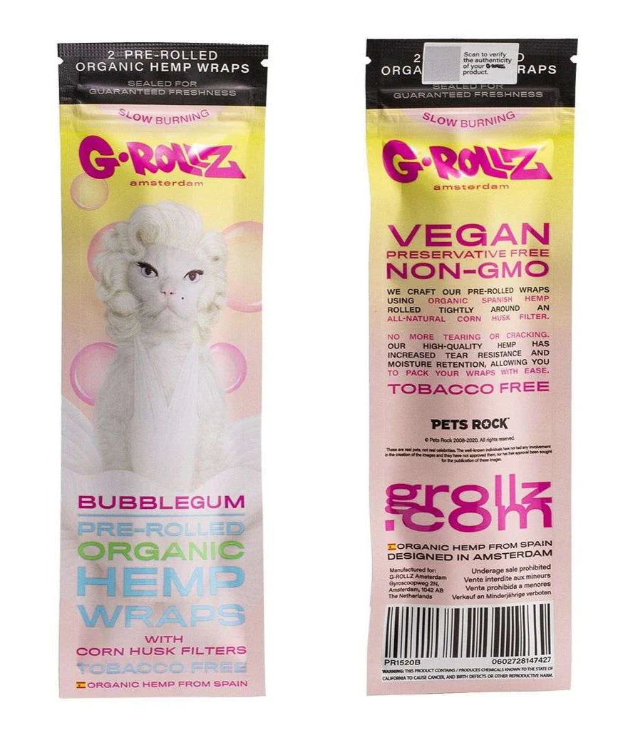 G ROLLZ POP / WRAPS CAÑAMO ORGANICO