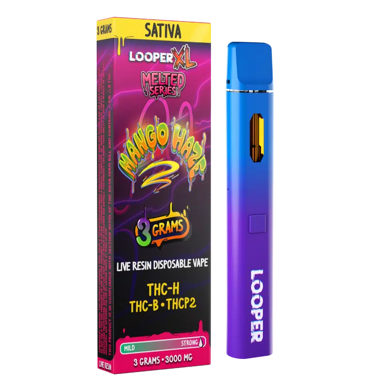 LOOPER XL MELTED SERIES - DESECHABLE 3G -  LIVE RESIN