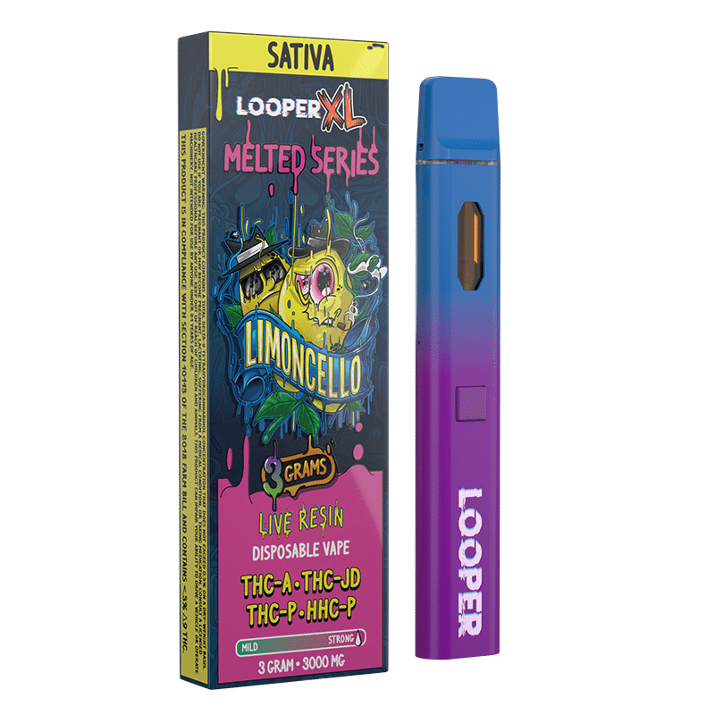 LOOPER XL MELTED SERIES - DESECHABLE 3G -  LIVE RESIN