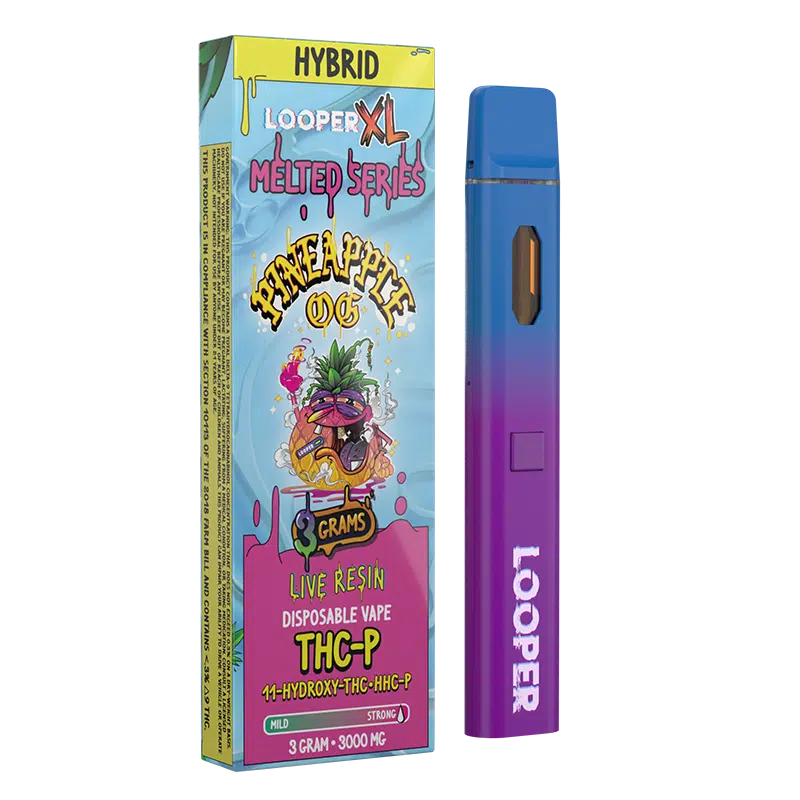 LOOPER XL MELTED SERIES - DESECHABLE 3G -  LIVE RESIN