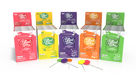 LIFTED LOLLIES - PALETA CON D9 + CBD - 30MG